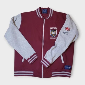 Oxford University UK Sweatshirt Zip Up Size L Large Licensed WRAP Sedex Unisex - Picture 1 of 13