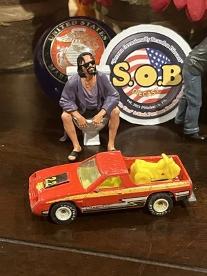 Camioneta pickup Dodge Rampage 1983 Hot Wheels Real Riders roja diecast usada excelente estado Foto 1 de 4