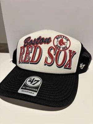 Gorra de camionero Boston Red Sox - SnapBack OSFM - 47 Colección Cooperstown ¡Nueva! Foto 1 de 4