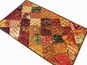 60' Dinning Room Wall Covering Tapestry Wall Hanging Patchwork Art Embroidery - Picture 1 of 14