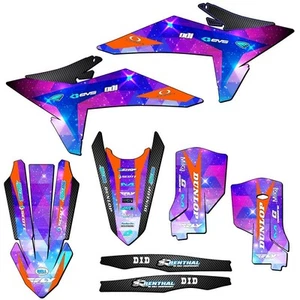 2025 XC SPACE KADET Galaxy Senge Graphics Kit Compatible with KTM - Picture 1 of 10