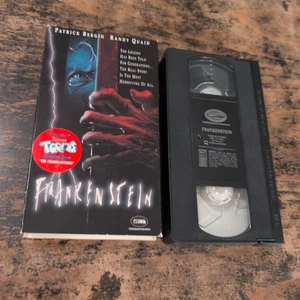 Frankenstein Movie Horror VHS 1993 Patrick Bergin Randy Quaid RARE OOP B-Movie - Picture 1 of 7