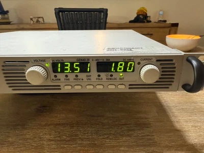 TDK-LAMBDA 1500W Labornetzgerät GEN 40-38 einstellbar 0-40V 0-38A 19" Rack 1 HE - Bild 1 von 4