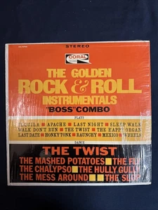 BOSS COMBO THE GOLDEN ROCK & ROLL INSTRUMENTALS CORAL Vinyl Record CRL757405 - Picture 1 of 6