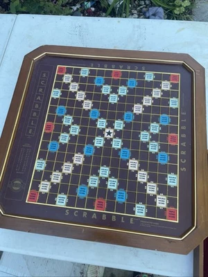 1990 Franklin Mint Scrabble Collector’s Edition BOARD ONLY - No Tiles - Image 1 of 4