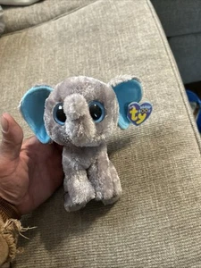 Vintage Ty Beanie Boos Arachidi L'Elefante Ritirato - Foto 1 di 7