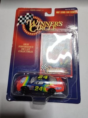 Vtg Winners Circle 1/64 Nascar diecast #24 DuPont Jeff Gordon 1997 Stock Car - Image 1 of 2