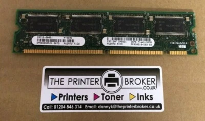 HP LaserJet 5500 Series 16MB Flash 32MB Firmware DIMM C9712-60001 C9712AF - Image 1 of 2