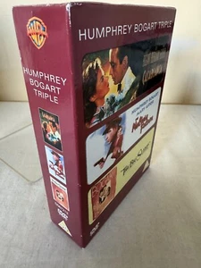 Humphrey Bogart Triple: Casablanca, Maltese Falcon, Big Sleep 3 DVD Set R - Picture 1 of 7