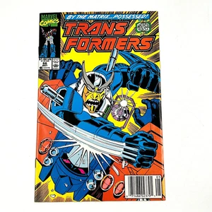 Transformers #66 Low Print Run Newsstand 1st appearance Hook, Line & Sinker 1990 - Picture 1 of 15