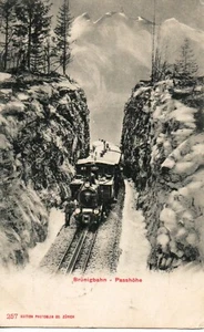 TRS 23 1906 Svizzera BRÜNIGBAHN Ferrovia del Brunig - Passhöhe - FP - VG - Imagen 1 de 2