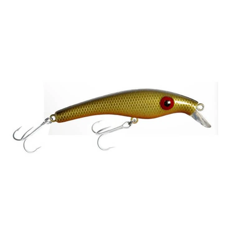 Zalt Wobbler Zam Twitchbait 11cm 62 Gold Grün Hecht Kunstköder Köder Forelle - Bild 1 von 1