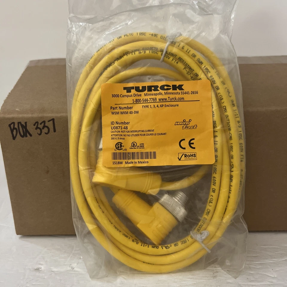 Turck WSM WSM 40-3M - Image 1 of 1