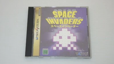 Sega Saturn Games " Space Invaders " TESTED /S0320 - Image 1 of 3