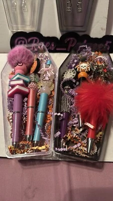 Ataúdes iridiscentes y camaleónicos con bolígrafos hágalo usted mismo, lápiz óptico, artículo de marca, ¡o usted elige! Foto 1 de 4