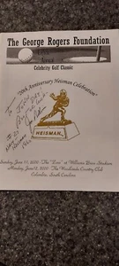 JOE BELLINO Heisman Trophy Naval Academy Autograph Program June 11, 2000 - Picture 1 of 2