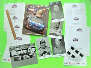 1998 MIKE SKINNER LOWE's NASCAR RACE PRESS KIT Monte Carlo PHOTOS Data SLIDES - Picture 1 of 12