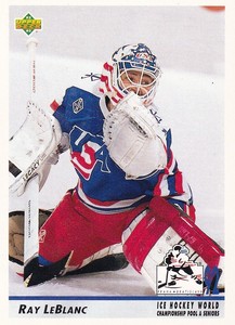 1992-93 Upper Deck #381 Ray LeBlanc USA