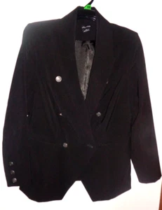 "City Chic" Black Fully Lined Blazer Size XS/14 - Picture 1 of 2
