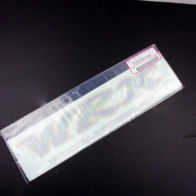 New JDM STi for Subaru 96-00 Impreza GC8 Rear WRX STi Decal Pink Version - Image 1 of 4