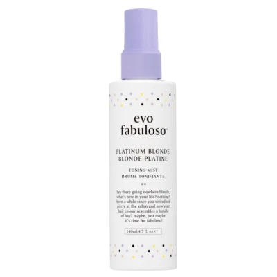 Evo Fabuloso Platinum Blonde Toning Mist 140ml Instant Blonde Toning Spray Mist - Image 1 of 4