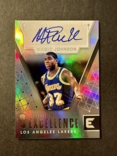 2017-18 Panini Essential Magic Johnson Call Excellence Signature Auto Lakers /25