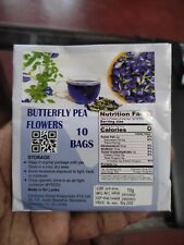 clitoria ternatea blue butterfly pie 10 tea bags from sri lanka