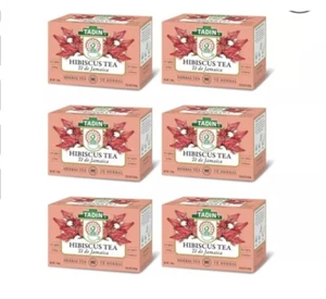 Tadin Hibiscus Herbal Tea with antioxidants (24 Bags each ) - Picture 1 of 13