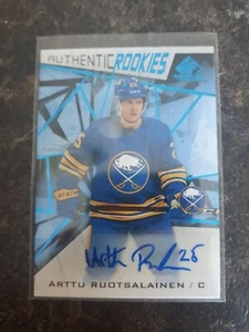 2021-22 SP Game Used Authentic Rookies Auto Arttu Ruotsalainen Card# 156 - Picture 1 of 2