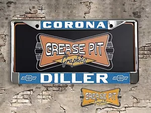 Diller Chevrolet License Plate Frame Corona - Picture 1 of 3