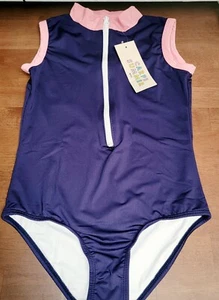Carpe Sommer NYC blau & rosa Badeanzug Größe 10 - Bild 1 von 4
