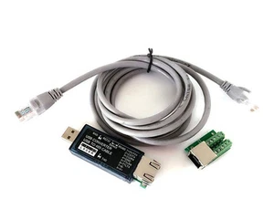 USB to RS232/RS485 converter serial port industrial grade RJ45 Network Port - Picture 1 of 5