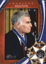 2009 American Heritage Heroes Ed. Presidential Medal of Freedom Charlton Heston