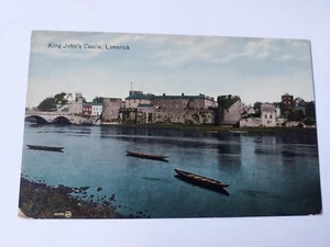 King John's Castle Limerick Ireland Postcard - Picture 1 of 3