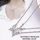 Butterfly Choker Necklace Love Butterfly Pendant New