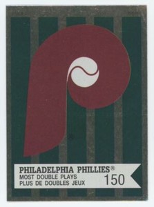 1991 Panini Canadian Top 15 Philadelphia Phillies/Most Double Plays Philadelphia