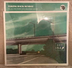 TAKING BACK SUNDAY - TELL ALL YOUR FRIENDS 20TH ANN FOG VINYL ALBUM LP + 10” - Picture 1 of 3