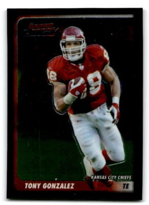 2003 Bowman Chrome  # 19 Tony Gonzalez - Image 1 of 2
