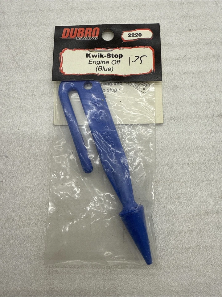 Du-bro Kwik-Stop Engine Off (Blue) 2220 B55 - Image 1 of 1