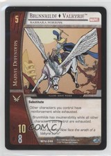 2007 VS System Marvel Team-Up Brunnhilde - Valkyrie #MTU-046 0f3j