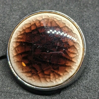 Authentic Ginger Snap Maroon Stone Charm for Ginger Snaps Jewelry 20mm - Image 1 of 3