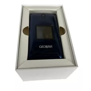 Alcatel GO FLIP 4044 4G LTE Flip Cell Phone T-Mobile Blue For Parts Only - Picture 1 of 3