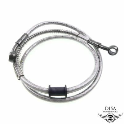 Bremsleitung Universal Stahlflex Hydraulik für Roller Motorrad 105cm - Bild 1 von 4