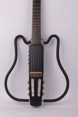 Travel electric classical guitar silent nylon string headless built in effect - Image 1 of 4
