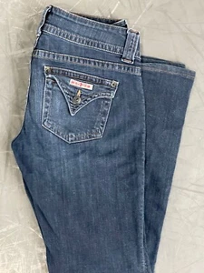 Jeans bootcut PERFETTI HUDSON blu medio pre-amati * taglia 28 - Foto 1 di 7