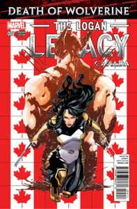 DEATH OF WOLVERINE: THE LOGAN LEGACY #2 (2014) CANADA VARIANT, NEAR MINT - Picture 1 of 3