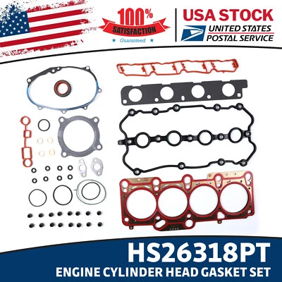 Head Gasket Set For 2005-2015 Audi A4 Volkswagen Passat Jetta 2.0L DOHC US Stock - Image 1 of 4