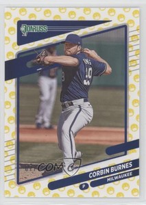 2021 Panini Donruss Mask Emoji /19 Corbin Burnes #126