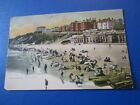 Postcard of Bournemouth, West Cliff (deckchairs & boats) 1904 posted