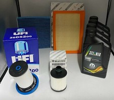 KIT TAGLIANDO FIAT TIPO 1.3 MJT 4 FILTRI ORIGINALI 4 LT SELENIA...